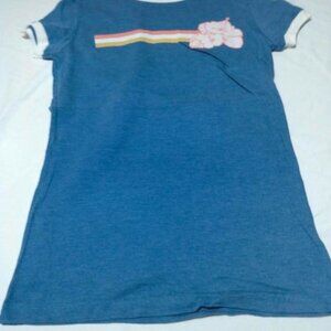 Aeropostale Women’s Size S Free State blue orchid short sleeve top